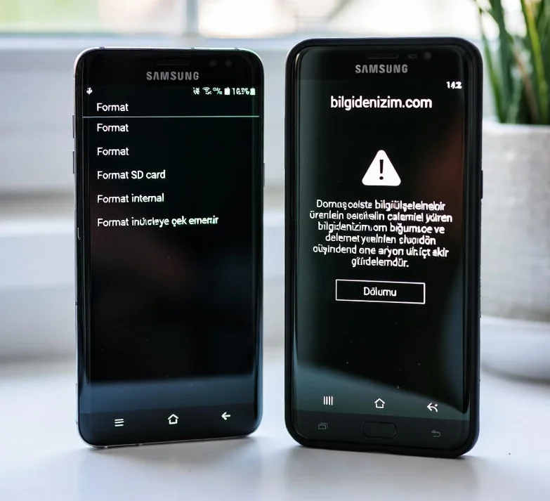 Samsung Telefonlara Format Atma